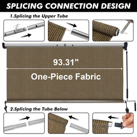 Artpuch Package includes hardware and guide for easy installation