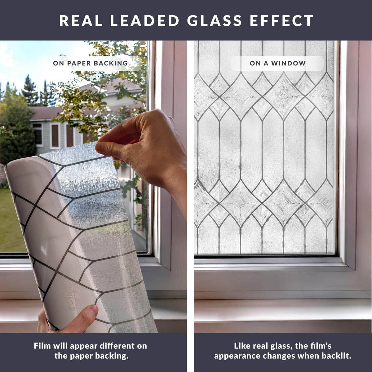 ARTSCAPE Regent removable film ideal for renters and seasonal décor.