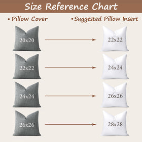 Artscope 22x22 decorative pillow insert enhances sofas and bedrooms