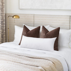 Artscope lumbar pillow insert adds gentle back support on the sofa