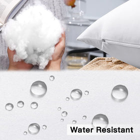 Artscope vacuum-packaged pillow insert 20x20 arrives compact and resilient.