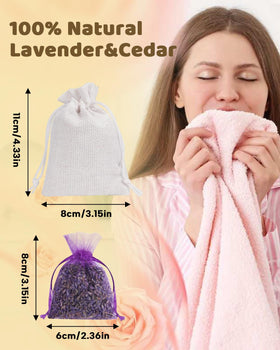 Aryiten cedar lavender sachets for gym bag scent refresh on the go.