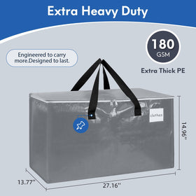 Arzerlize moving bag close-up with reinforced handles for heavy loads