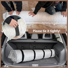 Asatdd adjustable straps system keeps the bag secure in transit