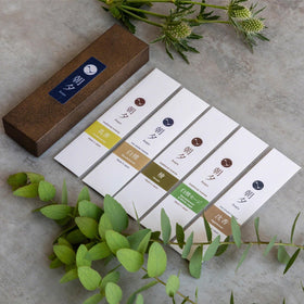 Asayu Japan relaxation scene with incense enhances mindfulness.