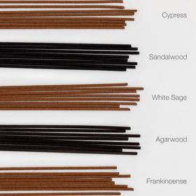 Asayu Japan sandalwood incense stick enhances soothing meditation sessions.