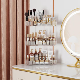 Asayuee 90-degree corner design fits tight spaces and maximizes storage.