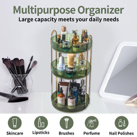 Asayuee multi-purpose skincare storage adapts to daily beauty routines.
