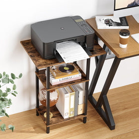 Asgolion coffee table stand suits compact spaces and holds essentials.