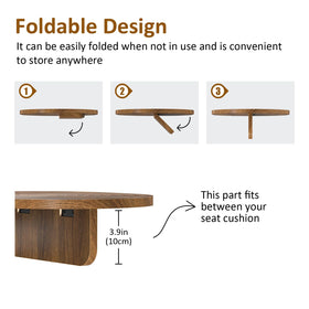 Asgolion Couch Tray fits between armrests creating a stable surface