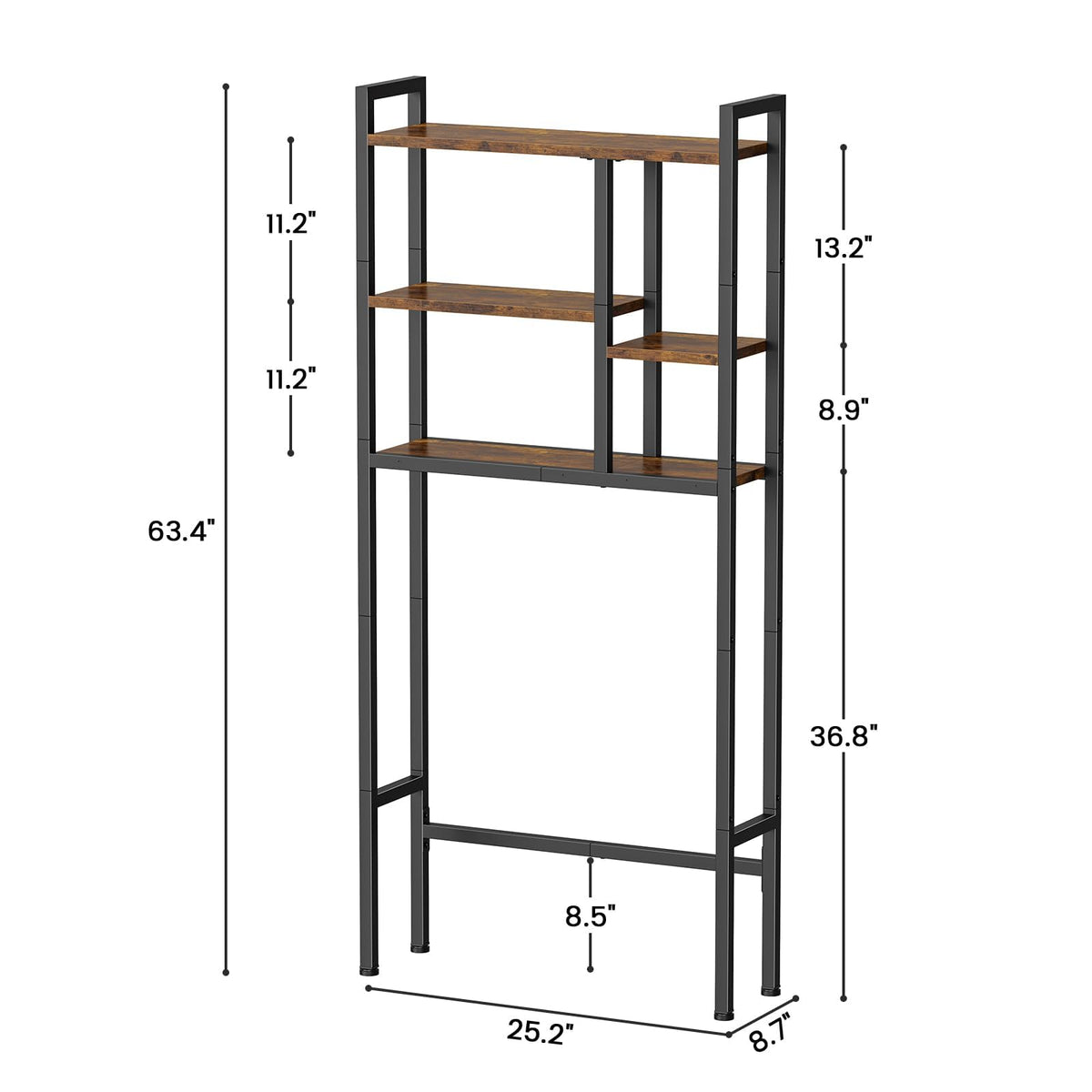 Asgolion multi-functional storage suitable for bathroom, laundry, kitchen, or balcony.