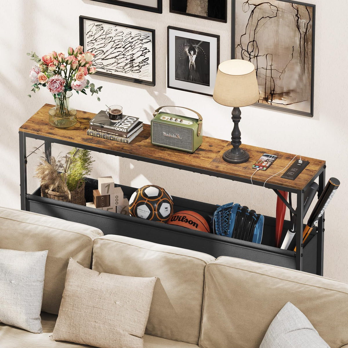 Ideal for daily use in hallways and living spaces with compact size.