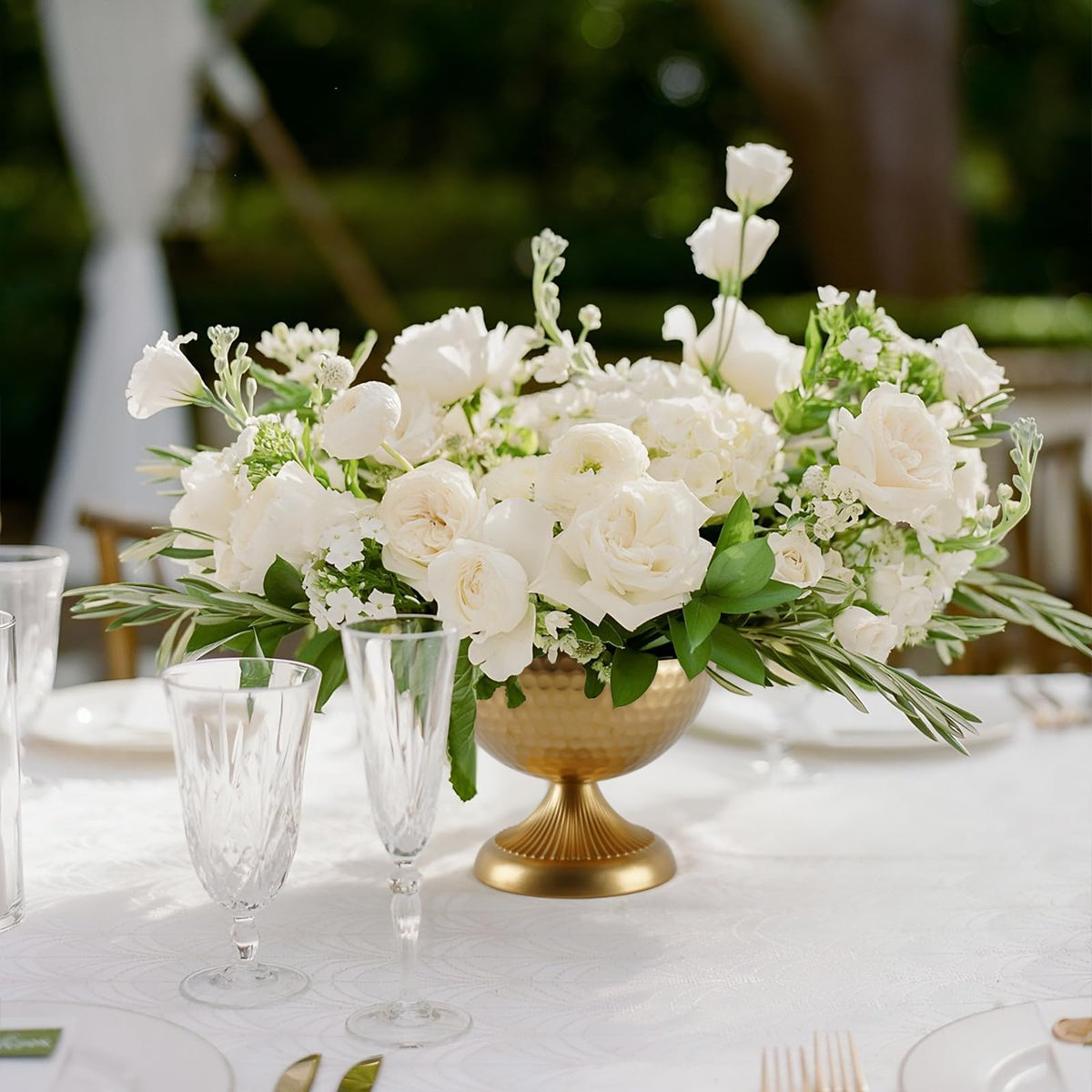 ASHELYULLA gold vases dining table decor adds chic lighting and depth