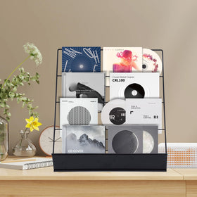 AshKiz brochure display rack showcasing promotional materials in a tidy layout