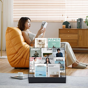 AshKiz durable mesh display stand suited for waiting rooms and offices