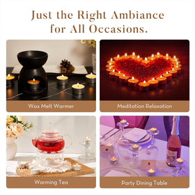 Ashlux Christmas decor tea light adds warm charm