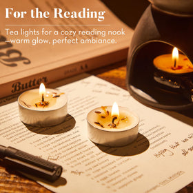 Ashlux Christmas dinner tealight enhances festive table decor