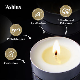 Ashlux smokeless unscented tea lights create a neutral space for events.