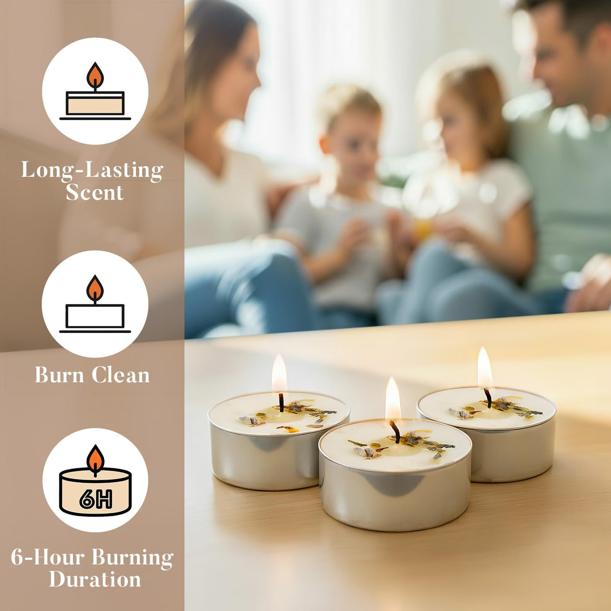 Ashlux wedding tealight set complements ceremonies and celebrations