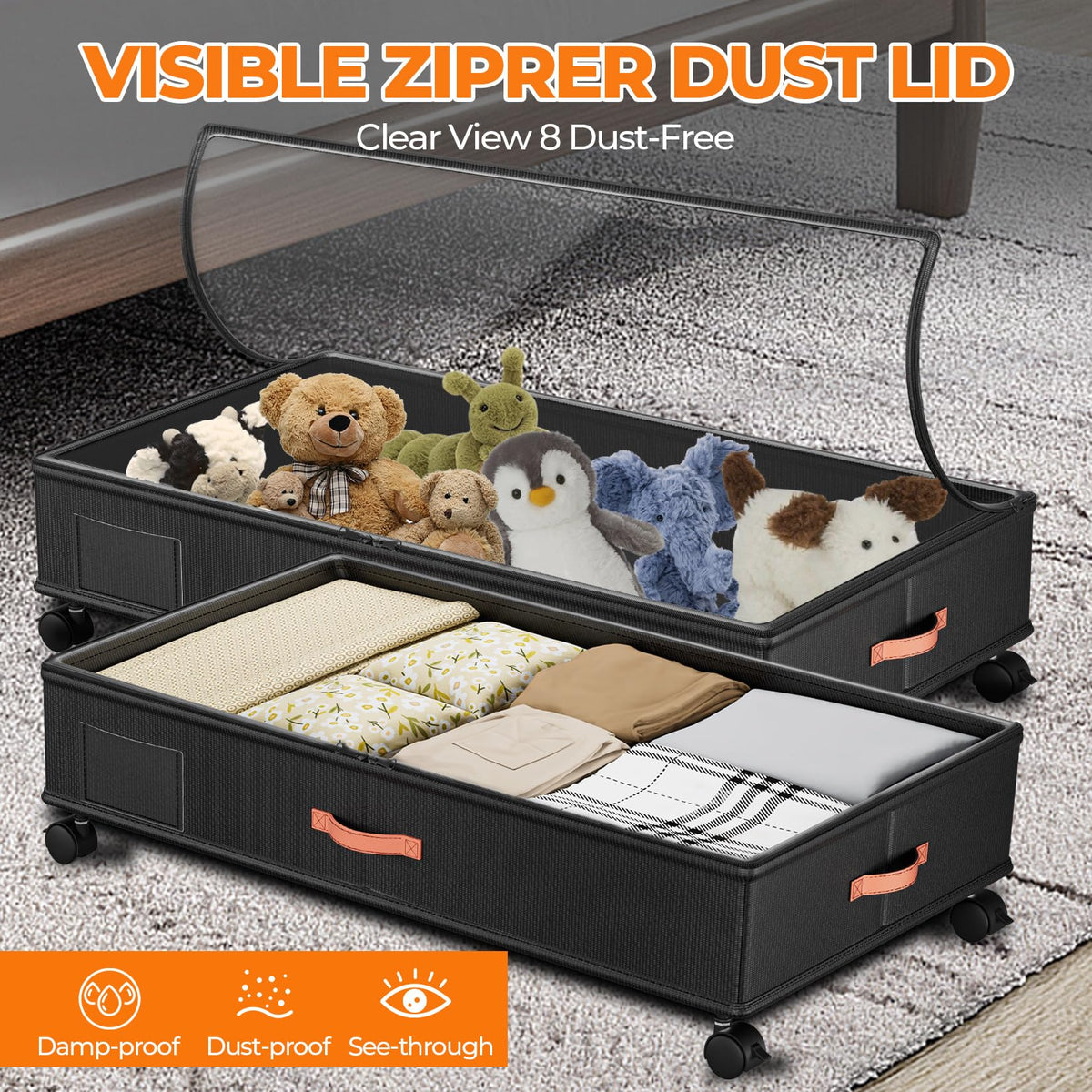 Ashwanth under-bed storage is a practical, space-saving addition to bedrooms.