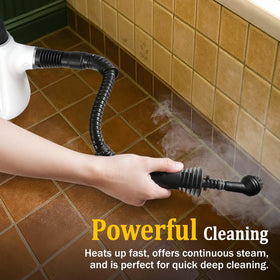 Asinpolly steam cleaner automatic-steam lock keeps steady output