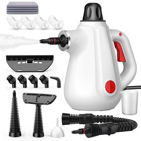 Asinpolly steam cleaner compact design in action for everyday cleaning