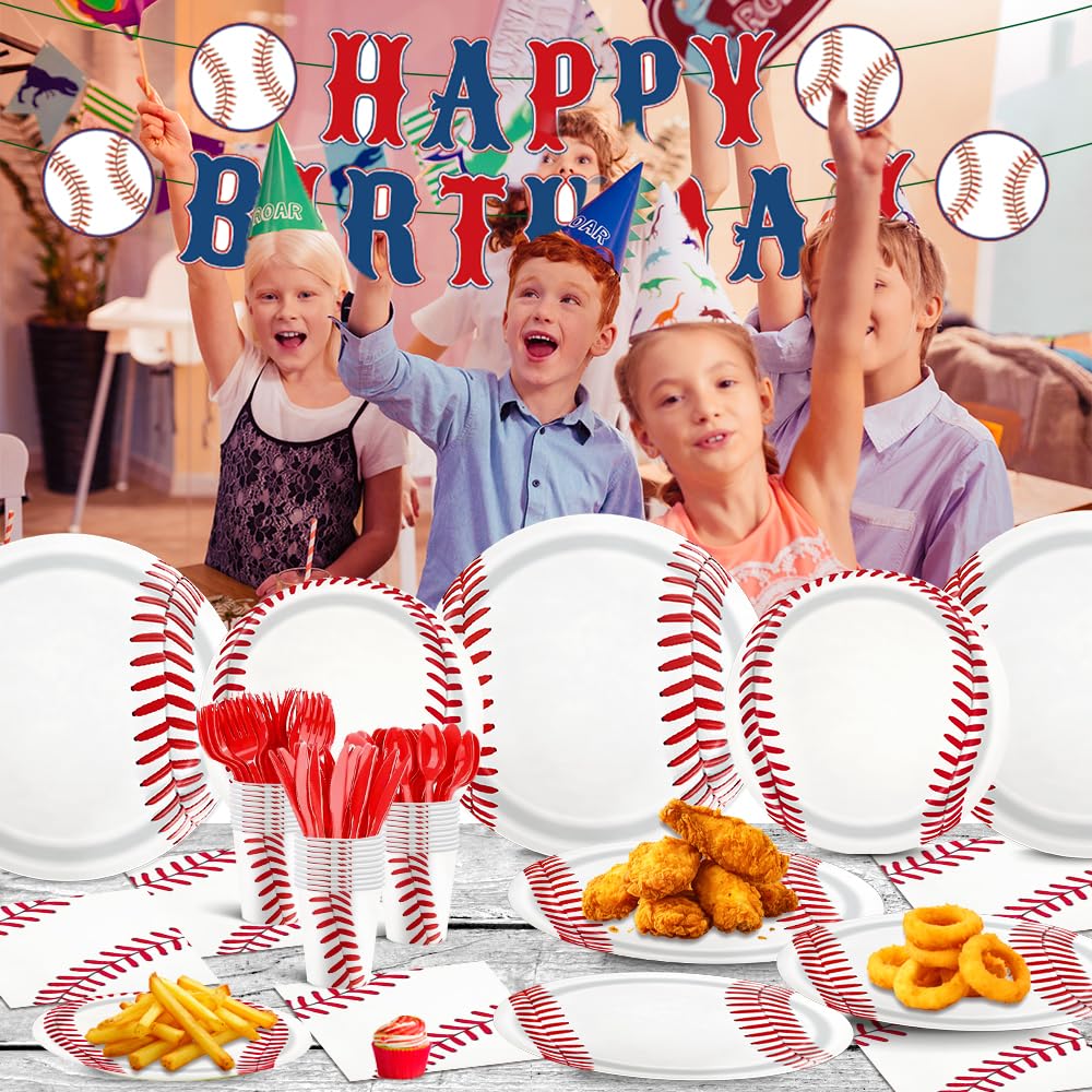 ASLERMURE baseball napkins absorbent for easy cleanup