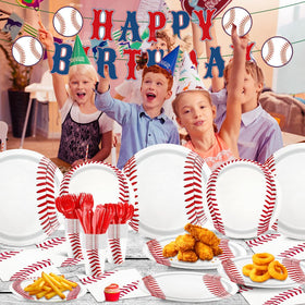 ASLERMURE baseball napkins absorbent for easy cleanup