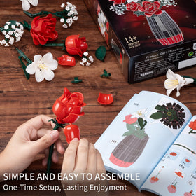 Asoulin premium ABS material ensures safe, fade-resistant petals