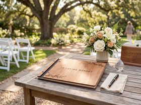 Memorial layout highlights thoughtful arrangement in Aspen Studio guest book