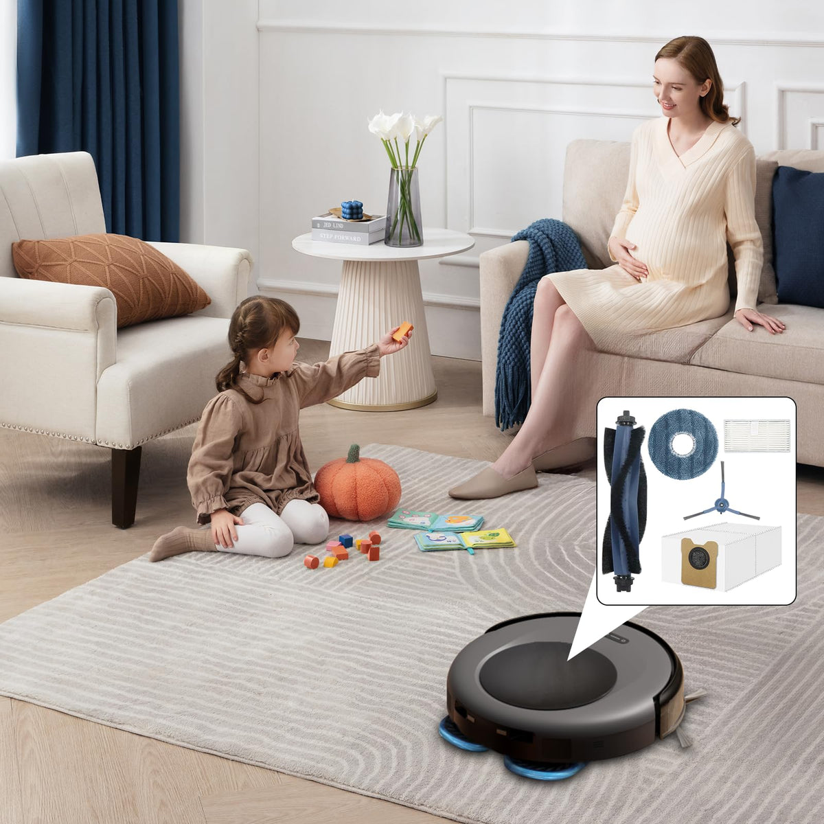 Asrhine Eufy Omni C20 cleaning tool for quick replacement and maintenance.