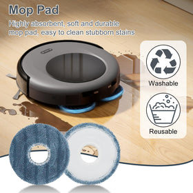 Asrhine Eufy Omni C20 dust bag contains debris for easy disposal.