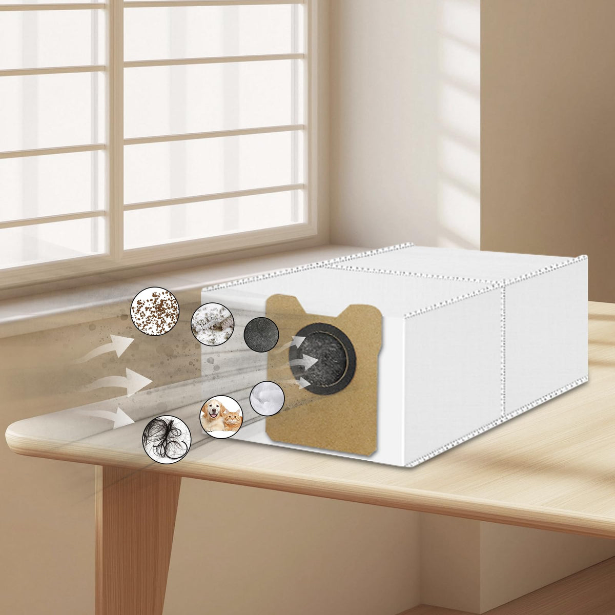 Asrhine Eufy Omni C20 packaging image shows complete accessory set.