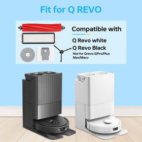 Asrhine Q Revo filters 4-pack maintaining airflow and filtration efficiency.
