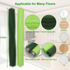 Asrhine S9 side brushes reach corners for thorough Roomba cleaning