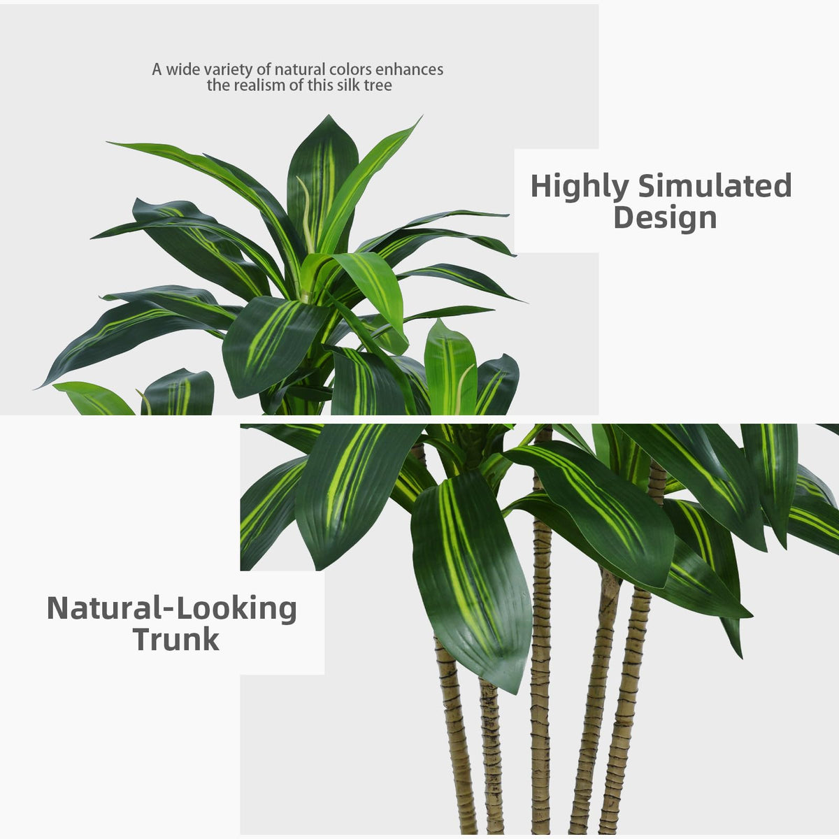 ASTIDY office-friendly floor plant creates a welcoming, low-maintenance workspace.