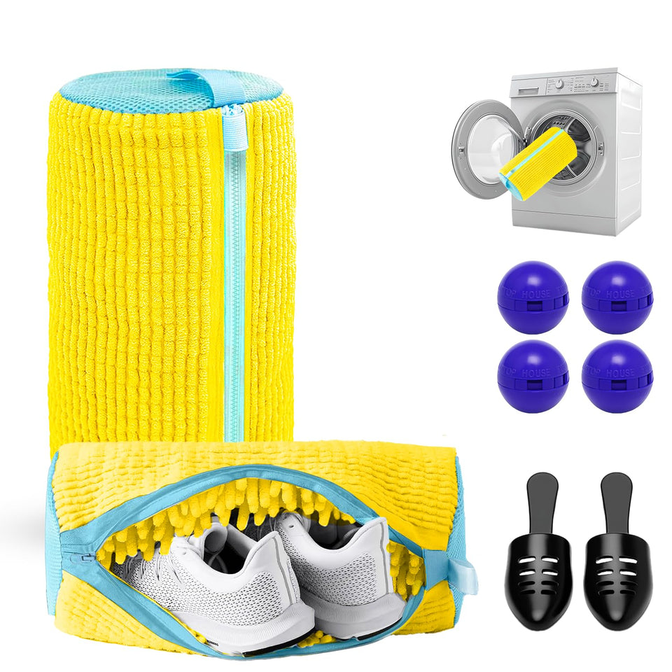 Astroglare shoe washing bag 360° cocoon provides thorough cleaning and protection.