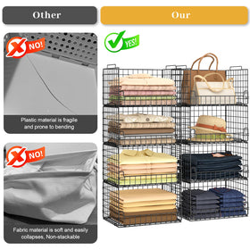 Astrorhine tool-free assembly closet shelves for quick setup and versatile use.