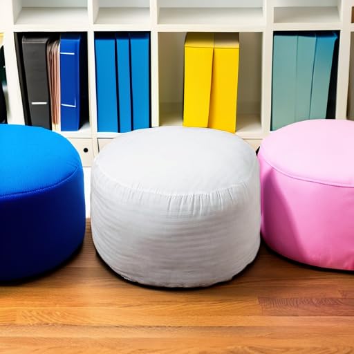 Asuprui pouf filler inner liner helps keep filling tidy.