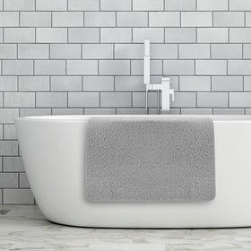 Asvin easy-clean quick-dry bath mat dries fast after showers.