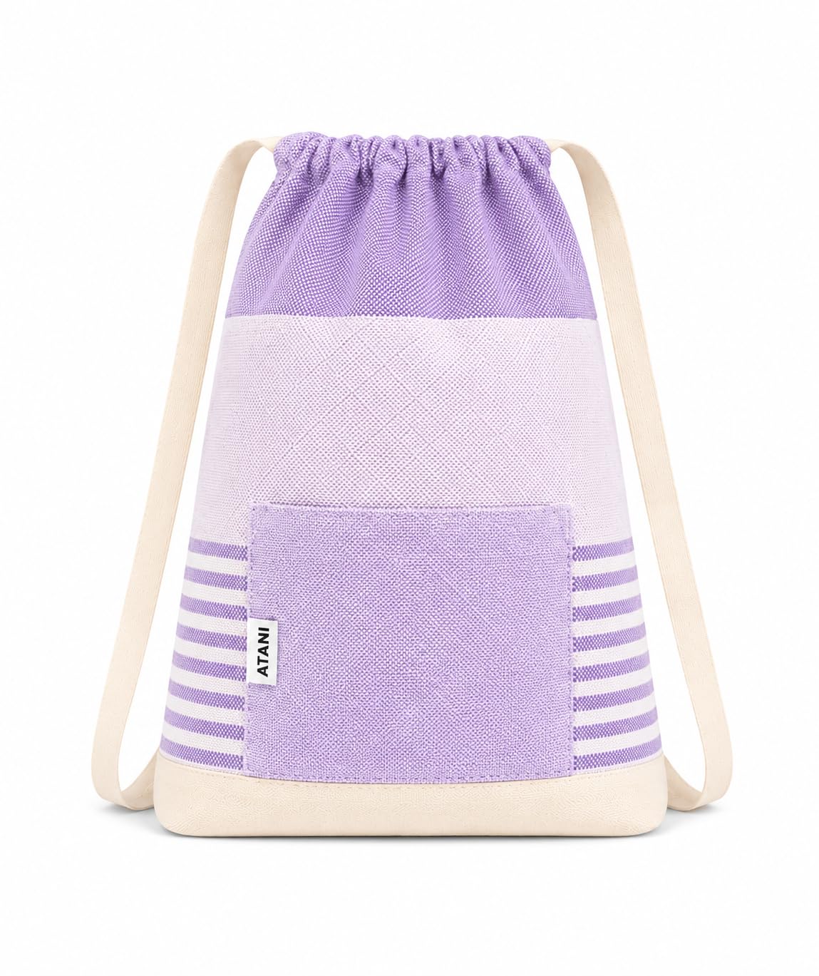 ATANI Turkish Beach Towel unfurled for lounging comfort under sun