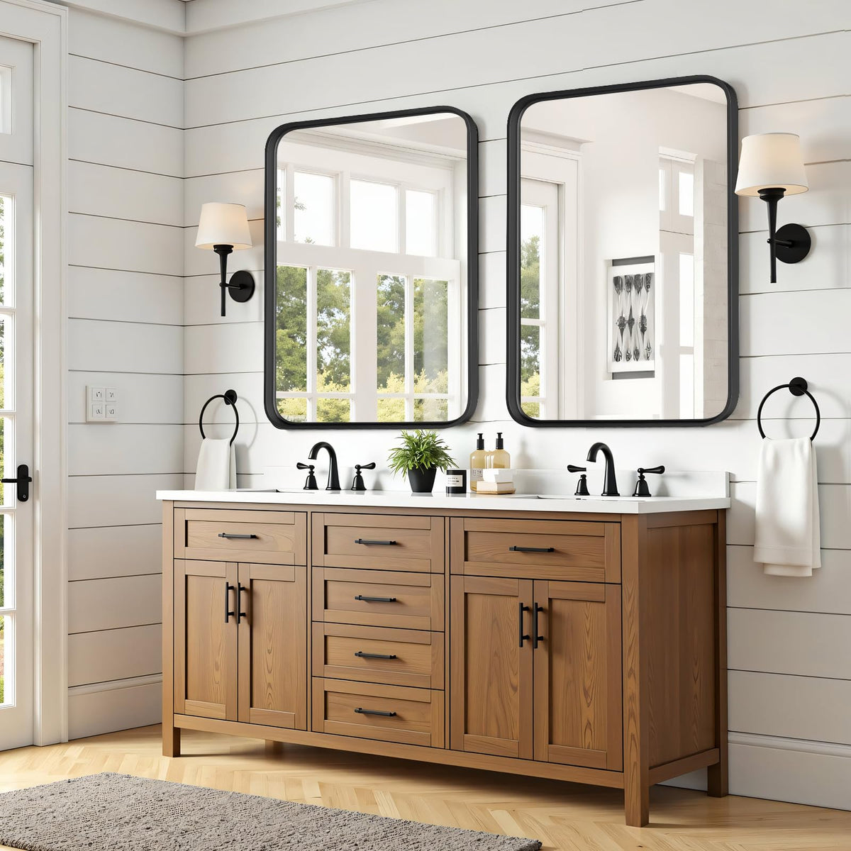Atilioo multi-size options help you find the perfect fit for vanity or wall.