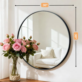 Tempered glass mirror from Atilioo delivering a safe distortion-free reflection
