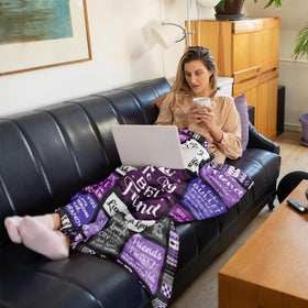Atokker Best Friend Blanket 60x50 decorative bedding accent