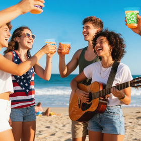 Great for daily use, parties, and beach-themed gatherings with Atonofun cups