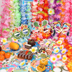 Atonofun Hawaiian flower hair clips brighten summer hairstyles with flair.