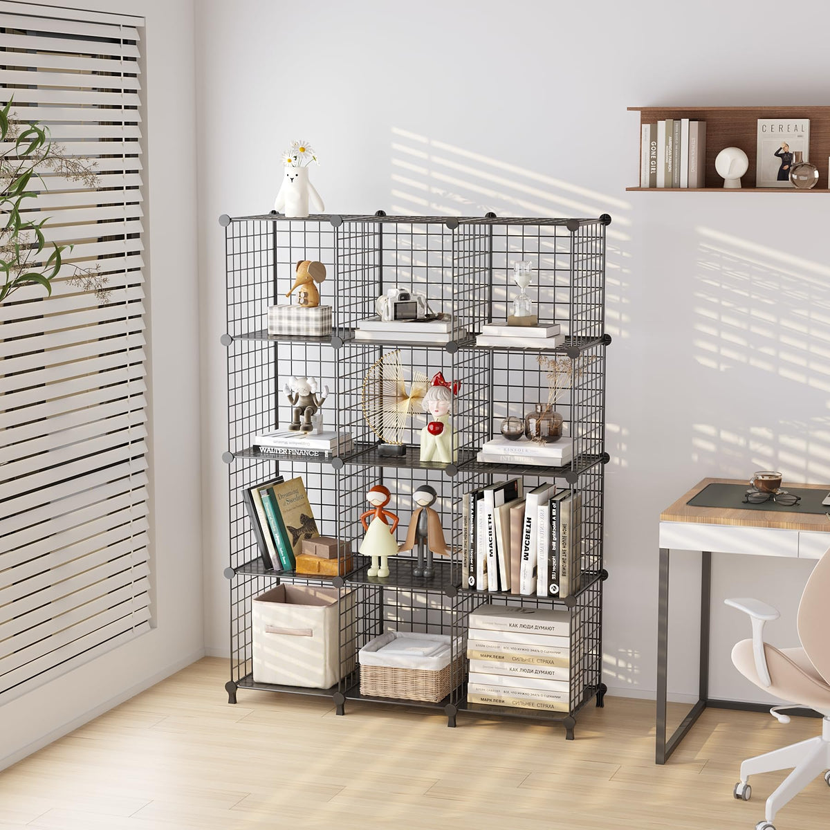 ATTDETJL open-wire design enables easy cleaning and dust-free storage.
