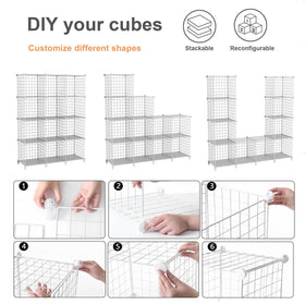 ATTDETJL modular grid saves space in small rooms and apartments.
