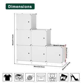 ATTDETJL cube storage unit arranged in a layout for versatile use