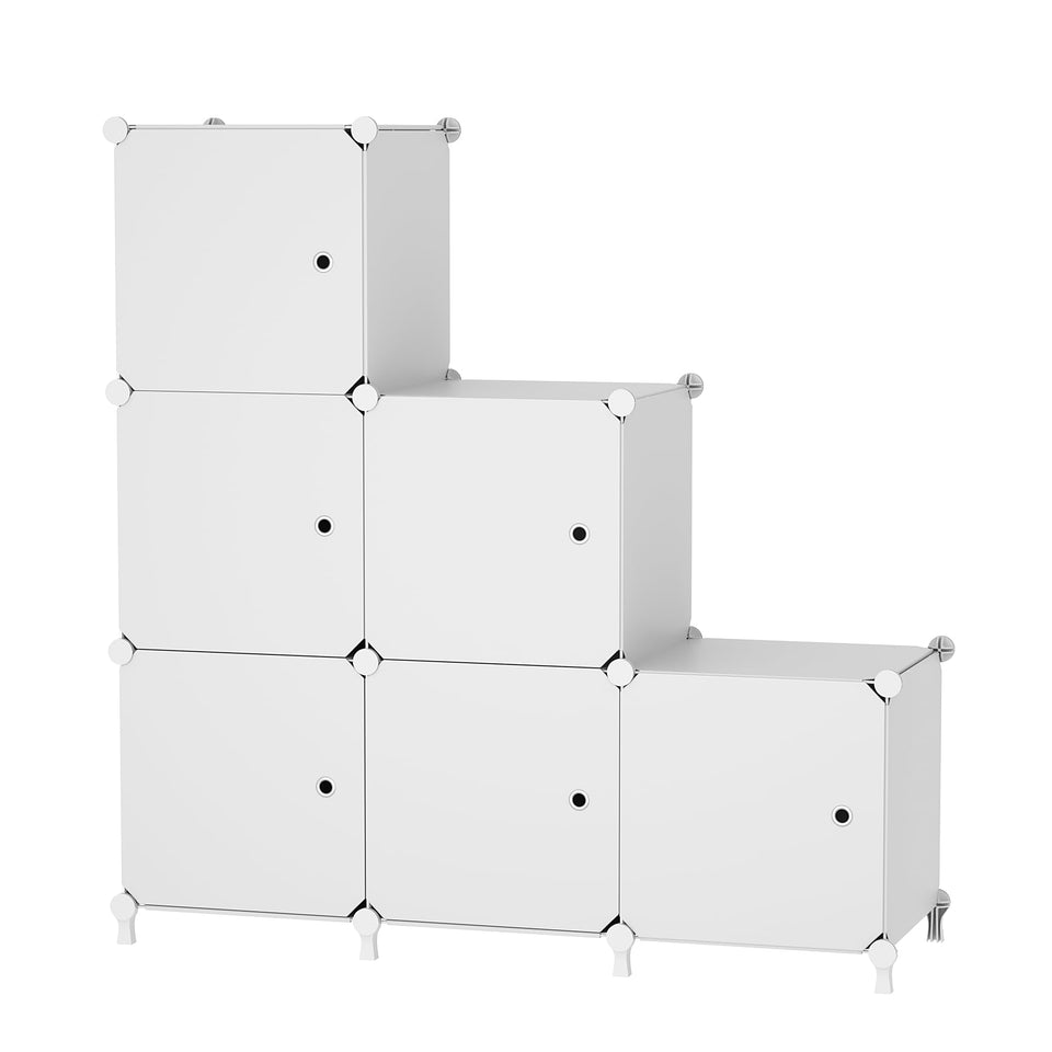 ATTDETJL cube storage unit front view showing compact modular design for small spaces
